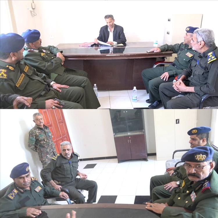 محافظ أبين يناقش مع اللجنة الأمنية بوزارة الداخلية الأوضاع الأمنية وسبل تعزيز أداء الأجهزة الأمنية