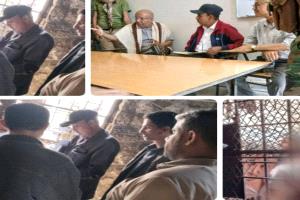 رئيس شعبة السجون بالنيابة العامة يتفقد السجون وأماكن الحبس والتوقيف في المحاور العسكرية والإدارات الأمنية بمحافظتي لحج وتعز