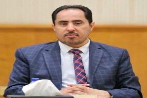 وزير الشباب والرياضة نايف البكري يدين الهجوم الإرهابي على المجمع الحكومي في المحفد