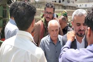 رئيس هيئة الإعلام والثقافة في المجلس الانتقالي يقدم واجب العزاء والمواساة لأسرة الفقيد المناضل كمال الجبني