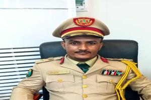 الشيخ البكري ورجل الأعمال بكيل العكف يهنئان  المقدم أكرم التركي