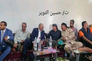 عاجل : اللواء عيدروس الزُبيدي يزور منزل القيادي صلاح الشنفرة - فيديو