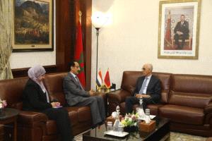 سفير اليمن في المغرب يبحث مع رئيس البرلمان تعزيز التعاون الثنائي والعلاقات البرلمانية