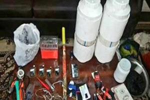 عبوات الموت.. الحملة المشتركة تكشف جزءاً من العبوات الناسفة التي ضبطت لدى خلايا التخريب في ريف تعز ولحج