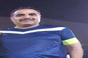 نصر المنصوري يقود الانصار لاكبر مجزرة كروية في دوري الزمن الجميل بالرياض لابناء يافع ويسجل خمسه اهداف لوحده على السلام وينال جائزة افضل لاعب في المباراة*