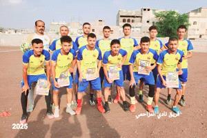 المزاحمي يبلغ نهائي بطولة أكتوبر لكرة القدم بردفان