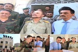 اللجنة الرئاسية بتعز تسلّم مبنى مديرية القاهرة ومبنى إدارة أمنها