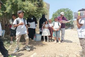إختتام الجولة الثانية من الحملة الوطنية للتحصين ضد شلل الاطفال بمديرية لودر