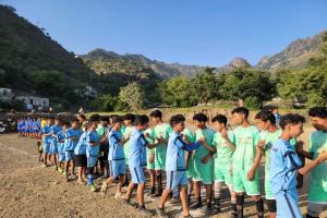 تدشين بطولة الشهيدة إفتهان المشهري للناشئين تحت سن 18 عامًا لكرة القدم بمديرية جبل حبشي