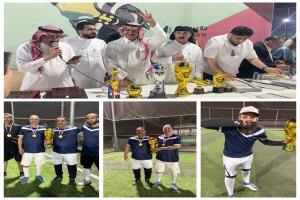 الانصار بطلاً لدوري رابطة ابناء يافع الرياضية  بالرياض للزمن الجميل في نسختها الاولى
