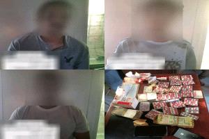 شرطة بئر فضل تضبط شخصين وبحوزتهما حبوب مخدرة معدة للترويج