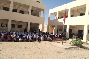 مجمع 22 مايو للبنات يقيم فعالية لا صفية في مديرية المحفد