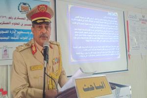 العميد عبدالله الجحافي ينال درجة الماجستير في العلوم العسكرية