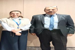 السفير العامري يلتقي مسؤول المكتب الإقليمي للشرق الأوسط وشمال أفريقيا بمنظمة الهجرة الدولية