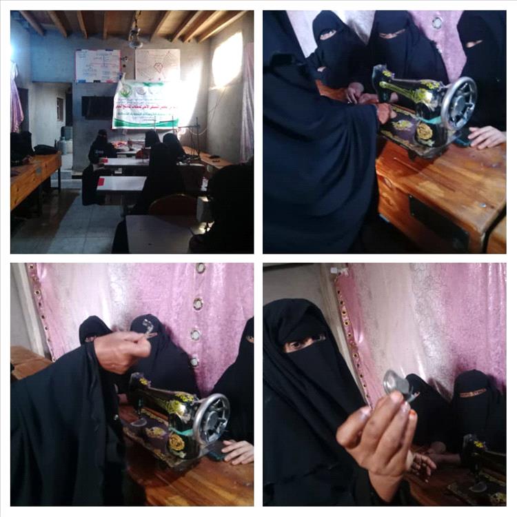 جمعية الكرستالة النسوية التنموية تُنظم دورة خياطة وصيانة في قرية عمودية بالتعاون مع الجمعية الفضلية