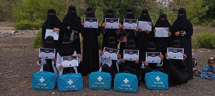 جمعية زهور حواء تكرم اوائل المشاركات في المخيم الصيفي الثاني