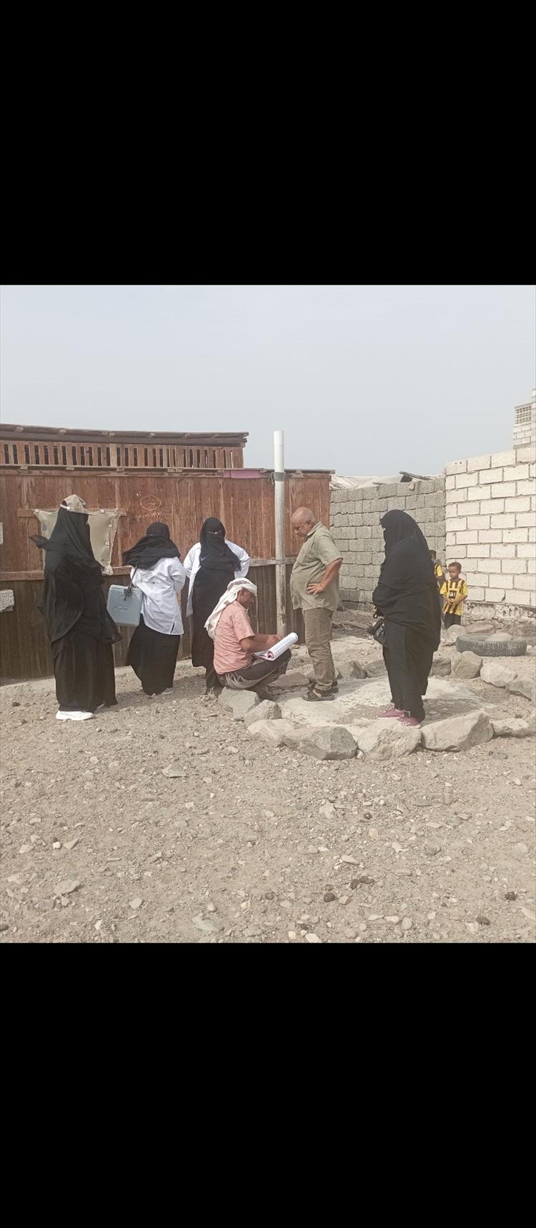 تدشين الجولة الثانية من الحملة الوطنية للتحصين ضد شلل الأطفال في المضاربة لليوم الثاني على التوالي