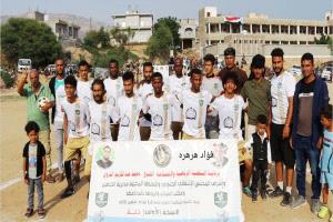 أهلي خلة يسحق صقور الوبح ويتربع إلى نهائي دوري الحصين بالضالع