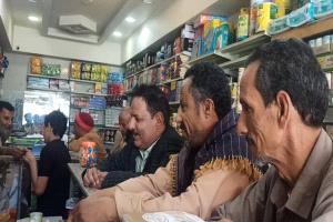 مدير عام الصناعة والتجارة بلحج الجعفري ينفذ نزول مفاجئ إلى مديريات يافع لمراقبة الأسعار