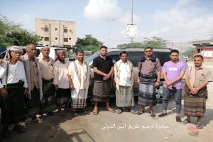 برعاية مؤسسة الناصر للتنمية.. تدشين المرحلة الثانية من تأهيل خط أبين الدولي "مودية – المحفد"