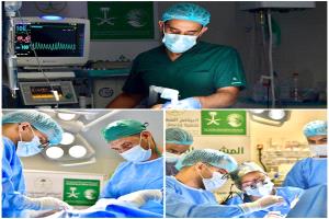 مركز الملك سلمان ينفذ المشروع الطبي التطوعي لجراحة الأطفال في عدن