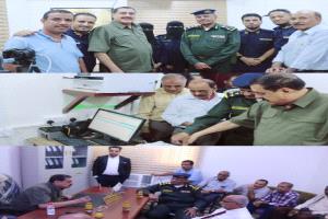 مدير أمن عدن يدشّن نظام البصمات العشرية والحوسبة الآلية في إدارة الأدلة الجنائية