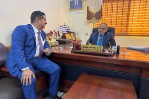 نائب رئيس جامعة شبوة يلتقي وزير التعليم العالي لمناقشة قضايا الابتعاث