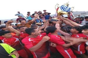 الزعيم الإسكان يتوّج بطلاً والملاح وصيفاً في دوري شهداء الملاح بردفان