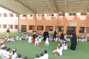 مدرسة ابن سيناء للتعليم الاساسي بالتواهي تستقبل طلاب الصف الاول  الجدد