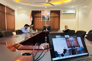 الوزير الشرجبي يبحث مع السفيرة الهولندية والبنك الدولي تعزيز التعاون في قطاع المياه ويلتقي رئيسة منظمة يمن أيد