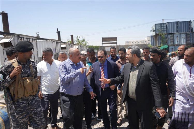 تقرير أسبوعي “ محافظ لحج “الحالمي” نشاط إداري وإنضباط مؤسسي في أول أسبوع عملي