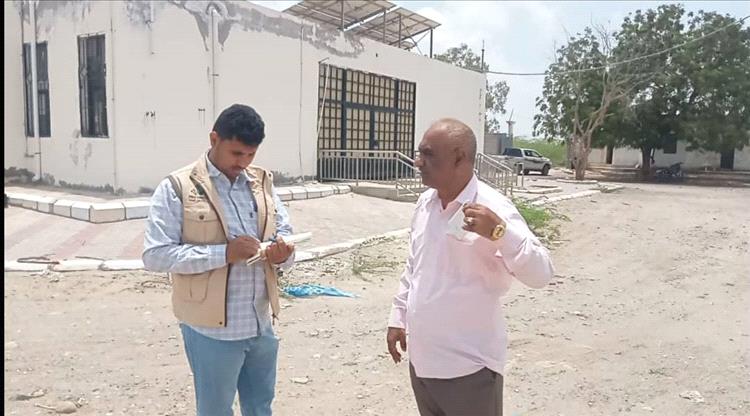 باجميل يناقش مع منسق اليونوبس تنفيذ مشروع إعادة تأهيل شبكة المياه بمستشفى زنجبار