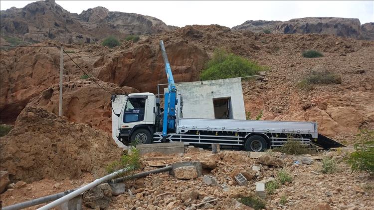 مشروع مياه بروم الأهلي يشهد عملية صيانة بعد الامطار التي شهدتها المنطقة