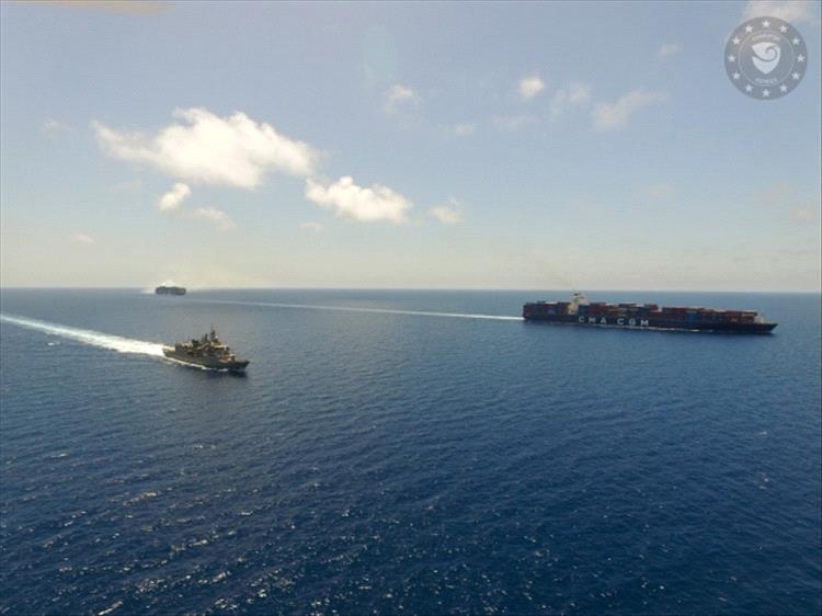 مهمة "أسبيدس" تواصل تأمين الملاحة في البحر الأحمر