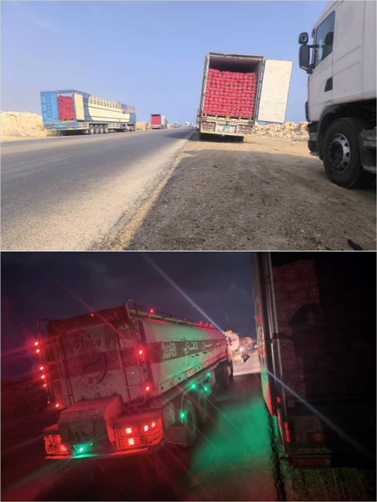 لليوم السادس: استمرار إغلاق طريق الشحر - الديس وتأثيره على إمدادات الخدمات في المهرة