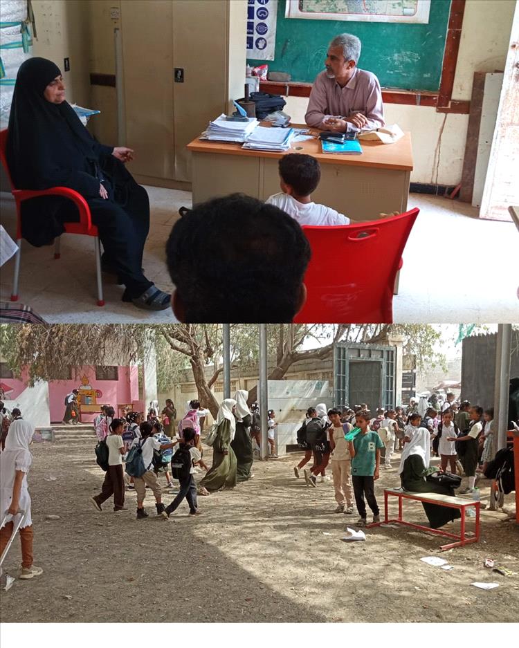 الشيخ هزاع العمري يطلع على حجم سرقات مروعة في مدرستي الحمزة والخنساء ويوجه نداءً عاجلاً للسلطات المحلية