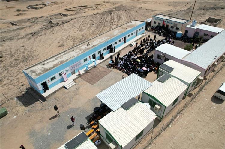 مأرب: افتتاح ستة فصول إضافية مع التأثيث بمدرسة سمية بمخيم الجفينة للنازحين