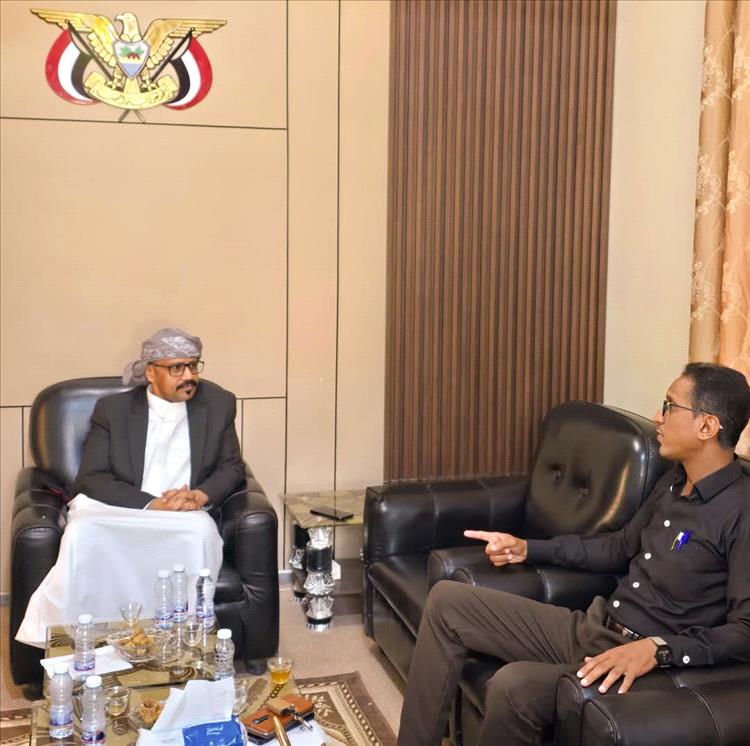 التميمي يبحث مع القائم بأعمال مدير عام مكتب وزارة الزراعة والري سبل التعاون المشترك