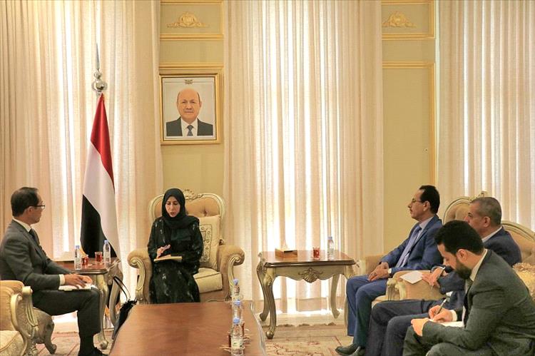 وزيرة التخطيط تبحث مع السفير الياباني تعزيز التعاون التنموي