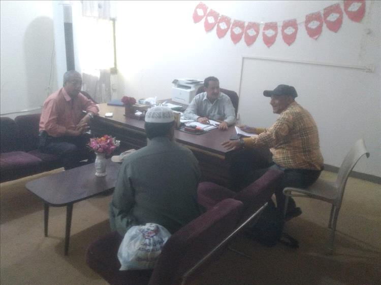 مدير عام مستشفى الأمراض النفسية يلتقي مسؤول الرقابة والتقييم في منظمة الصحة العالمية