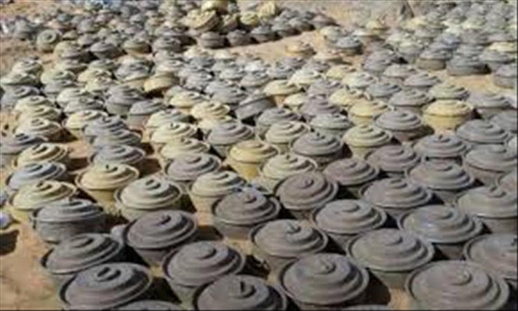 "مسام" ينزع 1.231 لغماً خلال أسبوع زرعتها المليشيات الحوثية