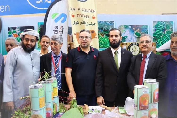 مشاركة فاعلة لوزارة الزراعة في جناح المعرض الأول للمنتجات والصناعة الوطنية