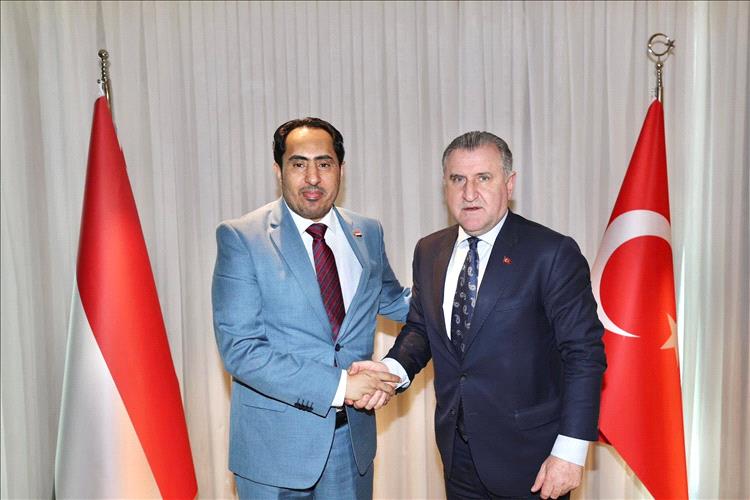 نايف البكري يبحث مع نظيره التركي تعزيز التعاون في مجالي الشباب والرياضة