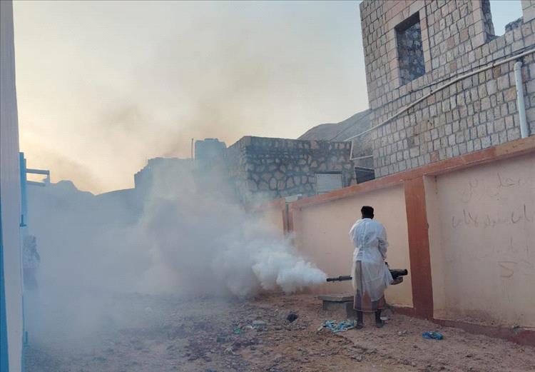 بروم ميفع تشهد تواصلا لحملة الرش الضبابي لمكافحة البعوض