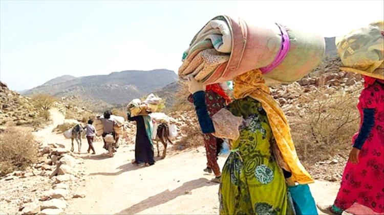 الهجرة الدولية: نزوح 7 أسر يمنية خلال أسبوع
