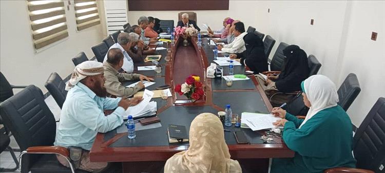 مجلس جامعة لحج يعقد أجتماعه الدوري لشهري فبراير ومارس 2026م