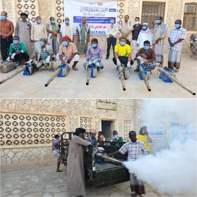 مدير عام ساه يدشن حملة الرش الضبابي لمكافحة البعوض بتمويل من "بترومسيلة"