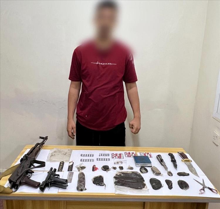 المقدم مياس الجعدني: في عملية نوعية ضبطنا احد اخطر مروجي المخدرات وبحوزته كمية من الحشيش بمنطقة التقنية