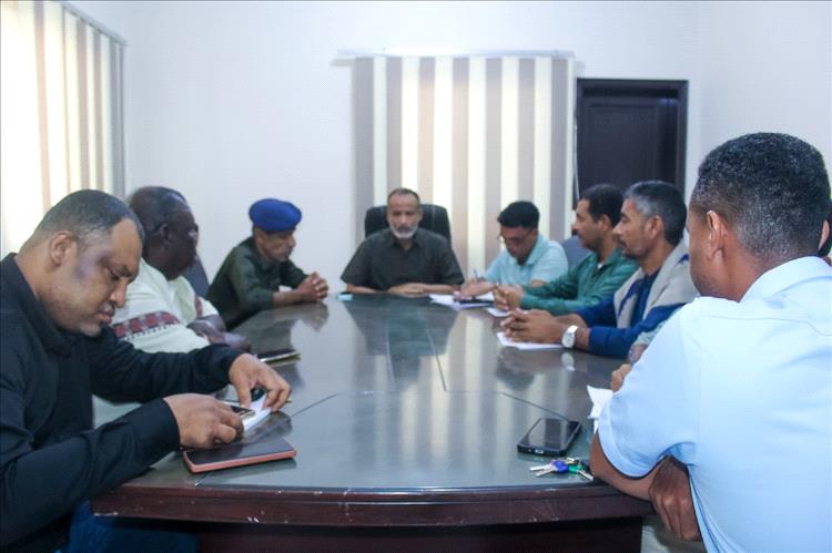 مدير عام بروم ميفع يترأس إجتماع المكتب التنفيذي بالمديرية