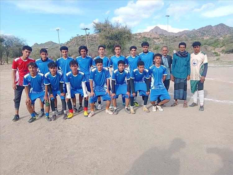 ثانوية الرباط تنتزع فوزاً مثيراً من أبوبكر الصديق - الصفأة في دوري التعليم الثانوي بيافع رصُد